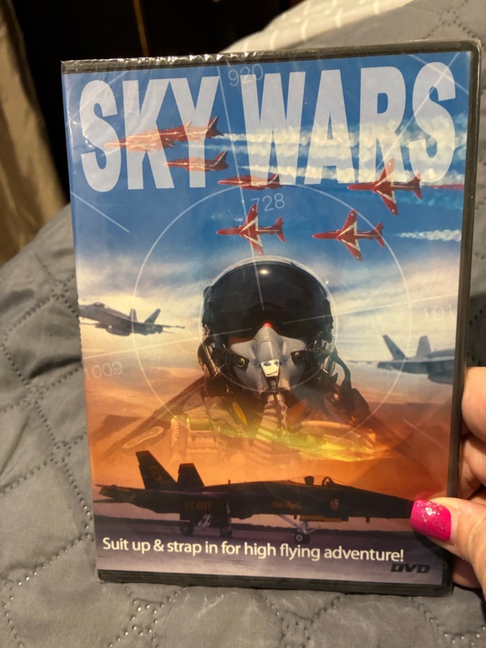 Sky Wars DVD - Blue and Orange Cover